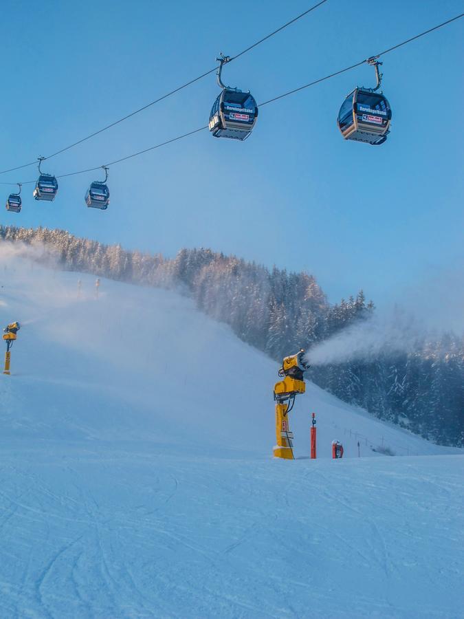Saalbach Apartments Landhaus Bernkogel - Ski In Ski Out エクステリア 写真