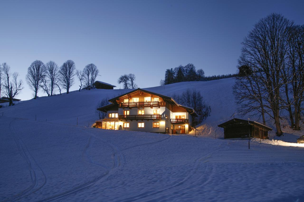 Saalbach Apartments Landhaus Bernkogel - Ski In Ski Out エクステリア 写真